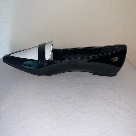 Never worn, black & white flats, UK size 6 - Picture 4 of 14
